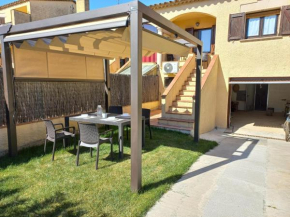 Casa con terraza, A/A, barbacoa, wifi, parking a 500 m de la playa - ES-89-86